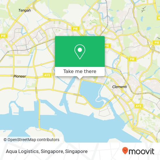 Aqua Logistics, Singapore map