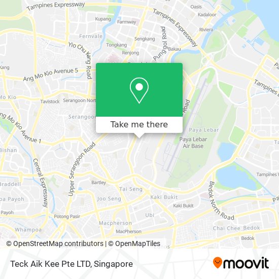 Teck Aik Kee Pte LTD map