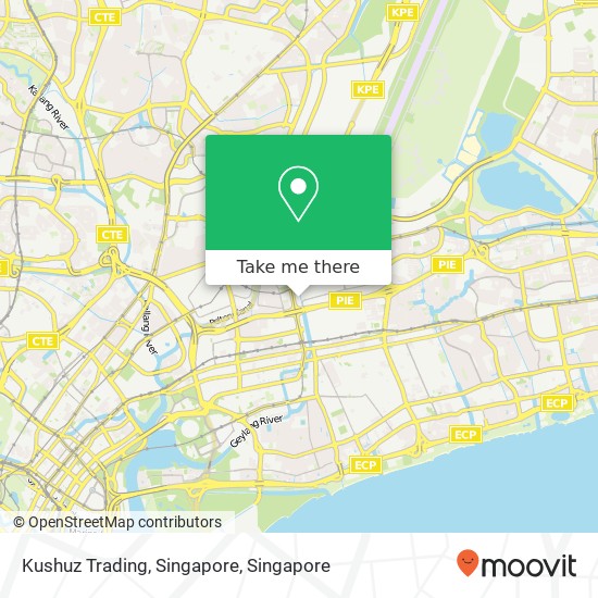 Kushuz Trading, Singapore map
