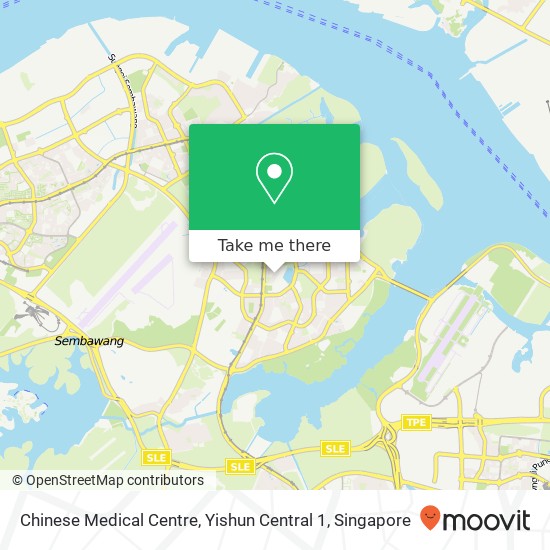 Chinese Medical Centre, Yishun Central 1地图