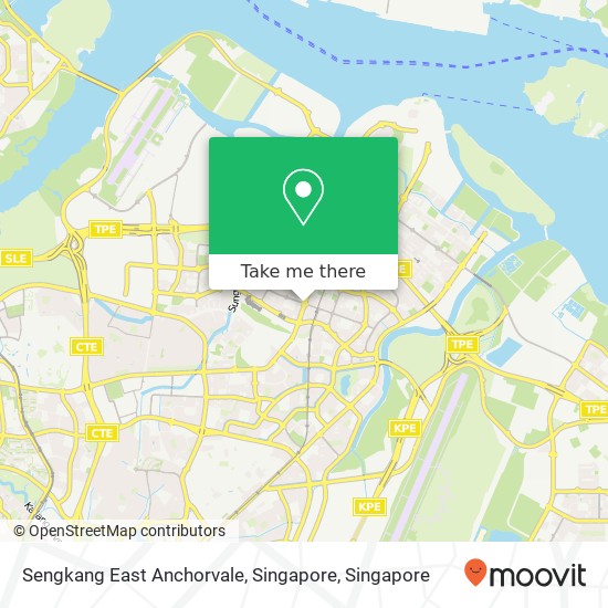 Sengkang East Anchorvale, Singapore地图