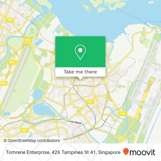 Tomrene Enterprise, 426 Tampines St 41 map