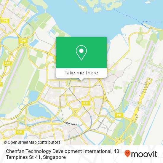 Chenfan Technology Development International, 431 Tampines St 41地图