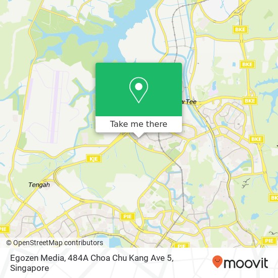Egozen Media, 484A Choa Chu Kang Ave 5 map
