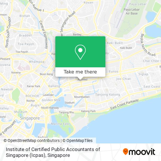 Institute of Certified Public Accountants of Singapore (Icpas) map