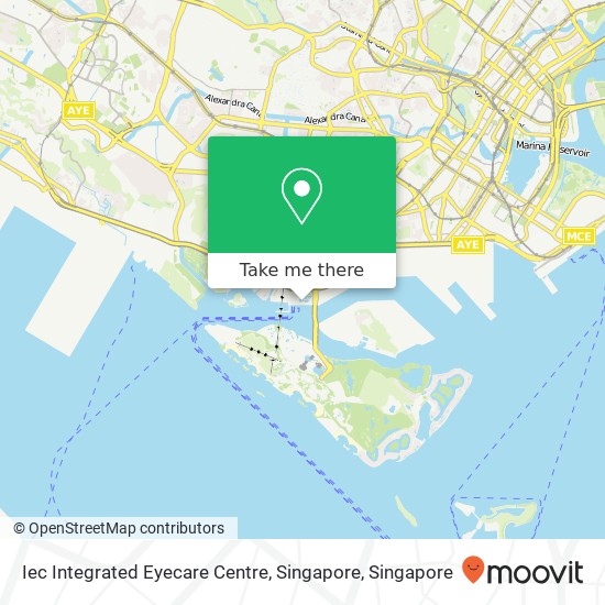 Iec Integrated Eyecare Centre, Singapore map