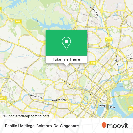 Pacific Holdings, Balmoral Rd map