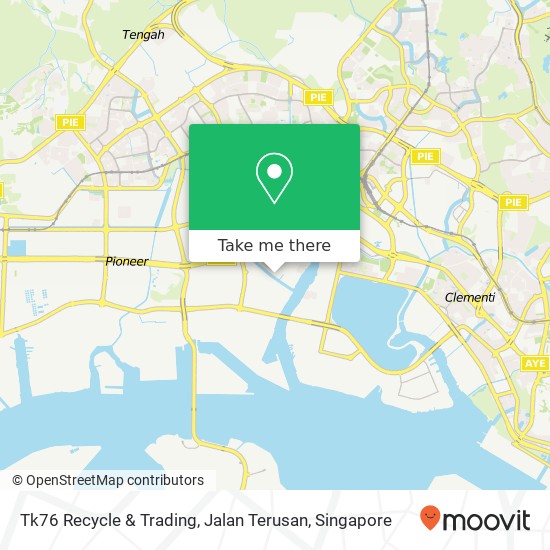 Tk76 Recycle & Trading, Jalan Terusan地图