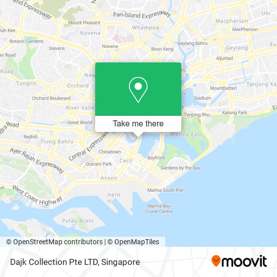 Dajk Collection Pte LTD map
