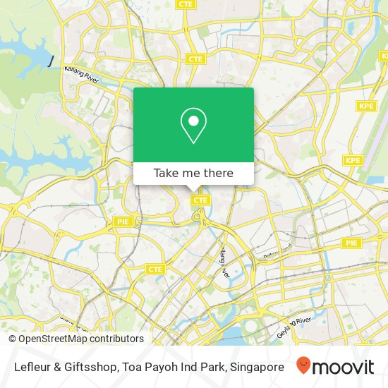 Lefleur & Giftsshop, Toa Payoh Ind Park map