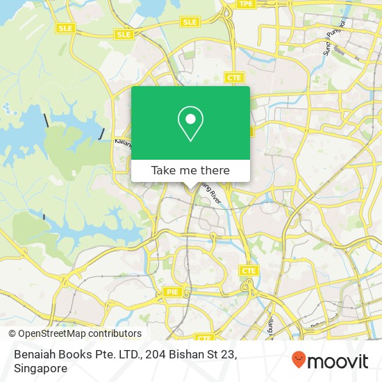 Benaiah Books Pte. LTD., 204 Bishan St 23 map