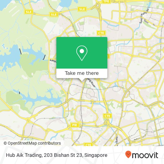 Hub Aik Trading, 203 Bishan St 23 map
