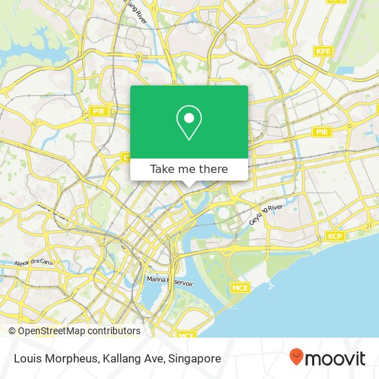 Louis Morpheus, Kallang Ave地图