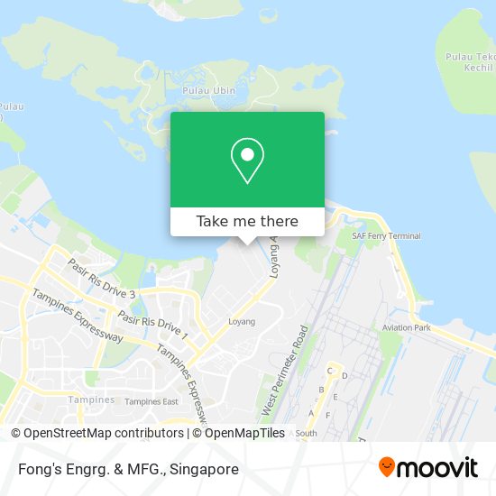 Fong's Engrg. & MFG. map