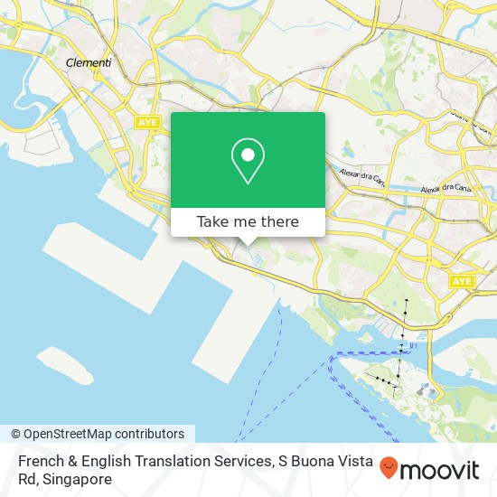 French & English Translation Services, S Buona Vista Rd地图