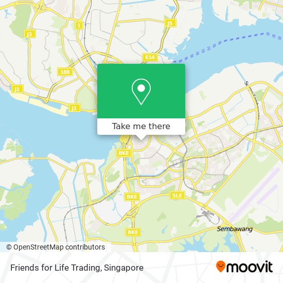 Friends for Life Trading map