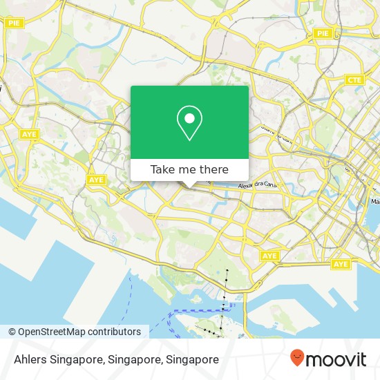 Ahlers Singapore, Singapore map