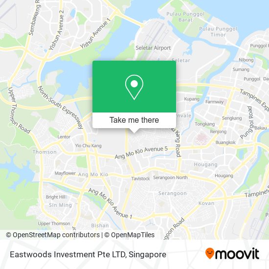 Eastwoods Investment Pte LTD map