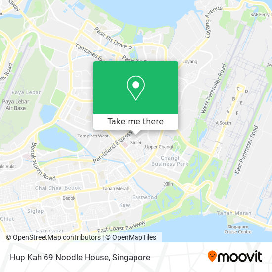 Hup Kah 69 Noodle House map