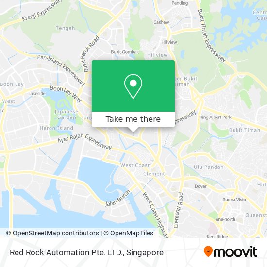 Red Rock Automation Pte. LTD. map