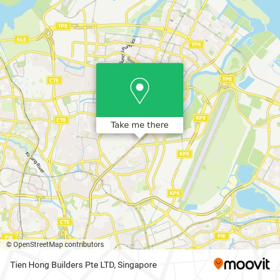 Tien Hong Builders Pte LTD map