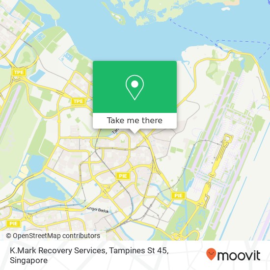 K.Mark Recovery Services, Tampines St 45地图