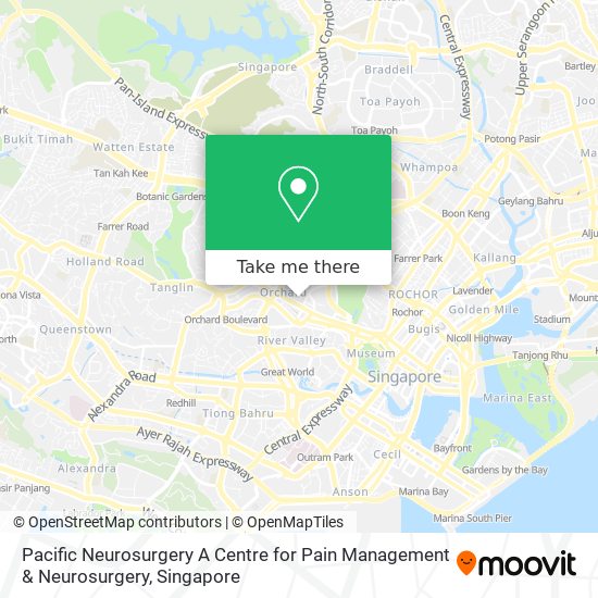 Pacific Neurosurgery A Centre for Pain Management & Neurosurgery map