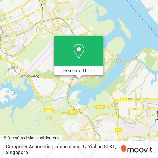 Computer Accounting Techniques, 97 Yishun St 81 map