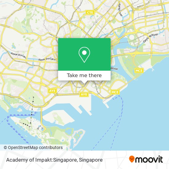 Academy of Impakt:Singapore map