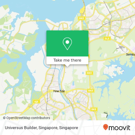 Universus Builder, Singapore map