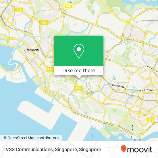 VSS Communications, Singapore map