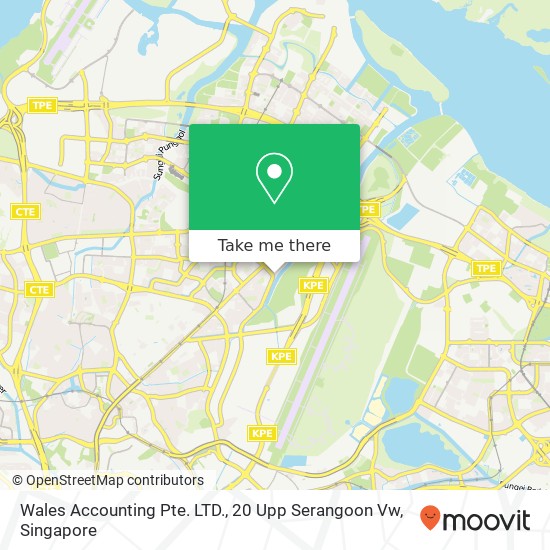 Wales Accounting Pte. LTD., 20 Upp Serangoon Vw map