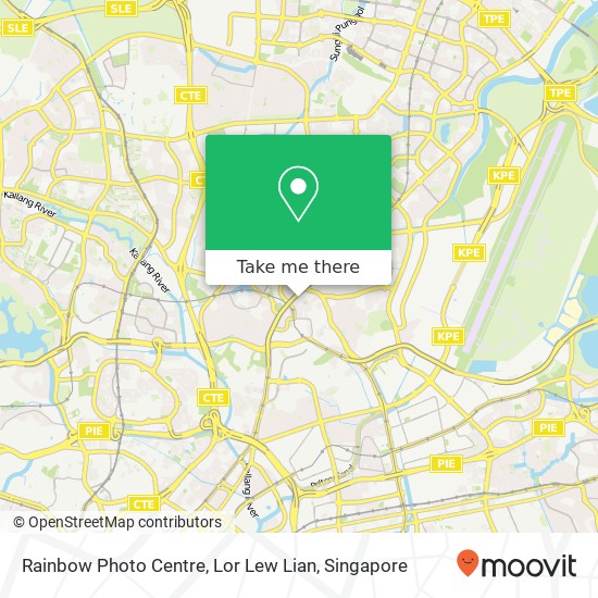 Rainbow Photo Centre, Lor Lew Lian map