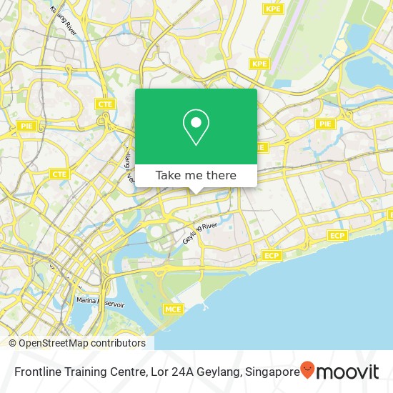 Frontline Training Centre, Lor 24A Geylang map