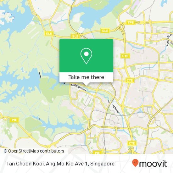 Tan Choon Kooi, Ang Mo Kio Ave 1地图