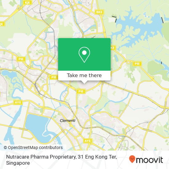 Nutracare Pharma Proprietary, 31 Eng Kong Ter map