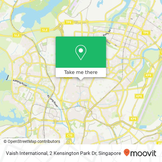 Vaish International, 2 Kensington Park Dr地图