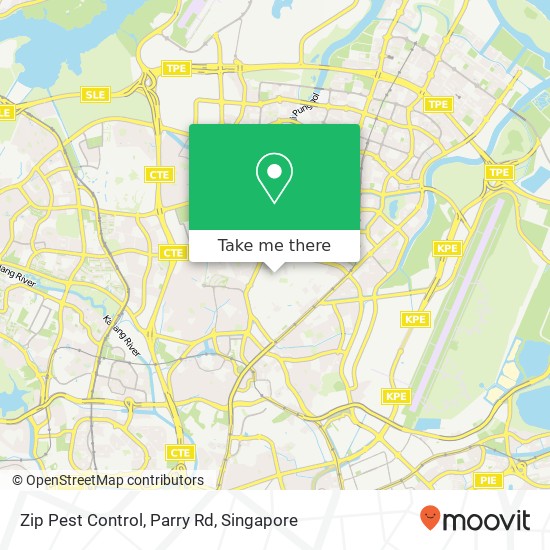 Zip Pest Control, Parry Rd地图