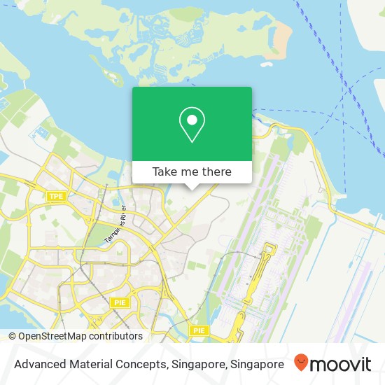 Advanced Material Concepts, Singapore map