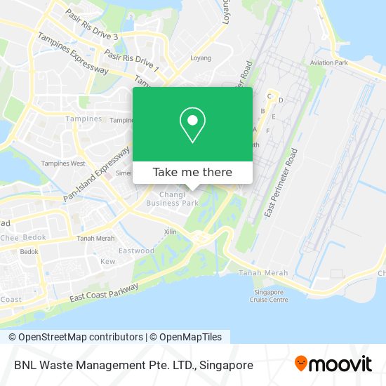 BNL Waste Management Pte. LTD. map