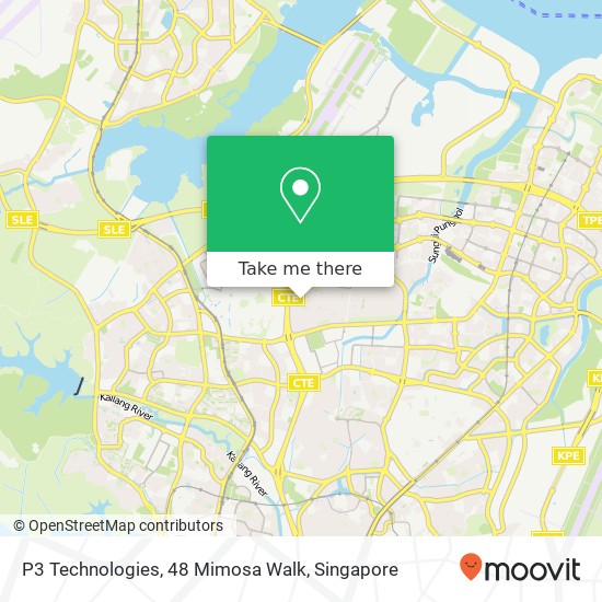 P3 Technologies, 48 Mimosa Walk map