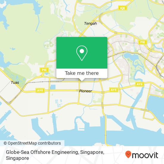 Globe-Sea Offshore Engineering, Singapore map