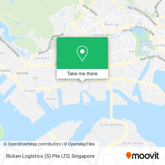 Ricken Logistics (S) Pte LTD地图
