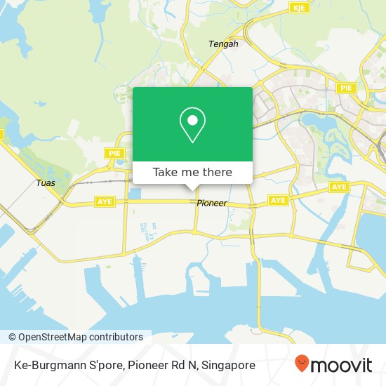 Ke-Burgmann S'pore, Pioneer Rd N map