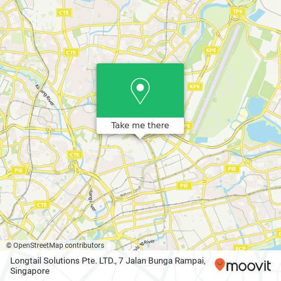 Longtail Solutions Pte. LTD., 7 Jalan Bunga Rampai map