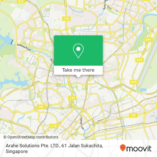 Arahe Solutions Pte. LTD., 61 Jalan Sukachita map