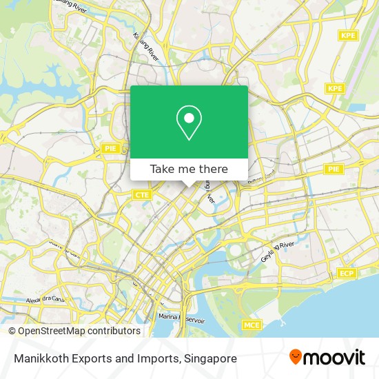 Manikkoth Exports and Imports map