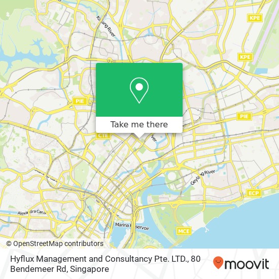 Hyflux Management and Consultancy Pte. LTD., 80 Bendemeer Rd map