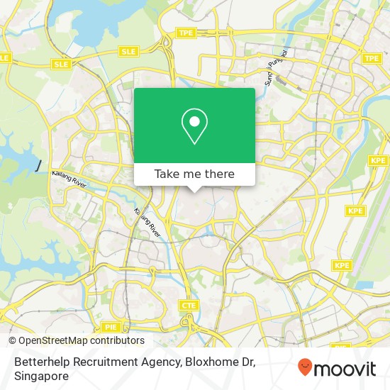 Betterhelp Recruitment Agency, Bloxhome Dr map