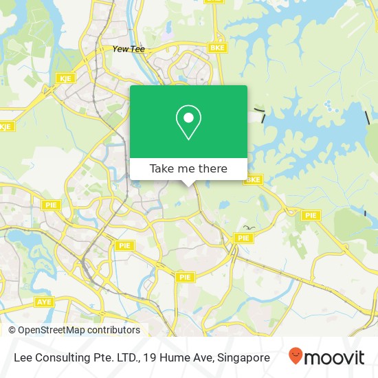 Lee Consulting Pte. LTD., 19 Hume Ave map